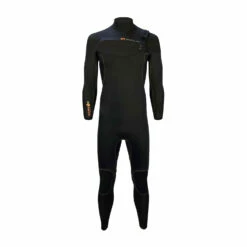 Sola Inferno 5/4mm GBS Chest Zip Wetsuit - Black