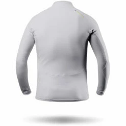 Zhik ECO Spandex Rash Guard Long Sleeve - Platinum 6 Zhik ECO Spandex Rash Guard Long Sleeve - Platinum -CoastWaterSports Sales Shop 2023 Zhik DTP 0063 K PLT Back