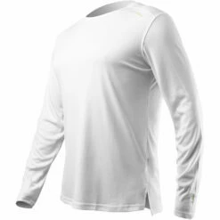 Zhik UVActive Long Sleeve Quick Dry UV50+ Top - White -CoastWaterSports Sales Shop 2023 Zhik UV Active TopATP 0070 M WHT SideA 0011