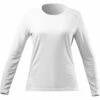 Zhik Womens UVActive Long Sleeve Quick Dry UV50+ Top - White ATP-0075 -CoastWaterSports Sales Shop 2023 Zhik UV Active TopATP 0070 W WHT Front 0022