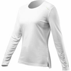 Zhik Womens UVActive Long Sleeve Quick Dry UV50+ Top - White ATP-0075 8 Zhik Womens UVActive Long Sleeve Quick Dry UV50+ Top - White ATP-0075 -CoastWaterSports Sales Shop 2023 Zhik UV Active TopATP 0070 W WHT SideA 0023