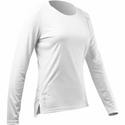 Zhik Womens UVActive Long Sleeve Quick Dry UV50+ Top - White ATP-0075 9 Zhik Womens UVActive Long Sleeve Quick Dry UV50+ Top - White ATP-0075 -CoastWaterSports Sales Shop 2023 Zhik UV Active TopATP 0070 W WHT SideB 0024