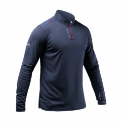 Zhik UV Active 1/4 Zip Long Sleeve Quick Dry UV50+ Top - Navy -CoastWaterSports Sales Shop 2023 zhik mens uv active ls top navy 1