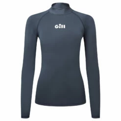 Gill Womens ZenZero Rash Vest Long Sleeve - Dark Navy