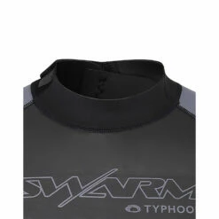 Typhoon Swarm3 3/2mm Shorty Wetsuit - Black 7 Typhoon Swarm3 3/2mm Shorty Wetsuit - Black -CoastWaterSports Sales Shop 250982 SWARM3 SHORTY BLACK GRAPHITE 3 copy