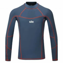 Gill Pro Rash Vest Long Sleeve - Ocean