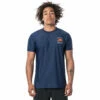 Rip Curl Wilder Short Sleeve Loose Fit UV Tee - Navy -CoastWaterSports Sales Shop 65898 WLE9HM 0049 1