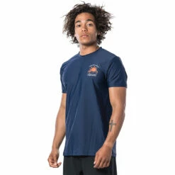 Rip Curl Wilder Short Sleeve Loose Fit UV Tee - Navy -CoastWaterSports Sales Shop 65899 WLE9HM 0049 2