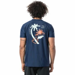 Rip Curl Wilder Short Sleeve Loose Fit UV Tee - Navy -CoastWaterSports Sales Shop 65900 WLE9HM 0049 3