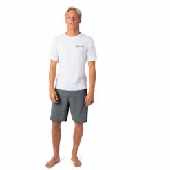 Rip Curl Native Short Sleeve Loose Fit UV Tee - White -CoastWaterSports Sales Shop 66068 WLY9SM 1000 3