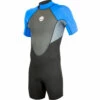 Alder Impact 3/2mm Backzip Shorty Wetsuit - Royal Blue - WS21MIS -CoastWaterSports Sales Shop Alder Mens Impact Shorty Royal 22 Blue