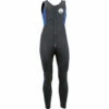 Alder Quatro 3/2mm Front Zip Long John Wetsuit - Black/Blue -CoastWaterSports Sales Shop Alder Quatro Front Zip Longjohn Wetsuit 1