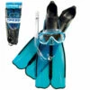Cressi Rondinella Mask & Snorkel Set - Aquamarine -CoastWaterSports Sales Shop Cressi Rondinella Mask Snorkel Fin Set Aquamarine