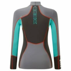 Gill Womens Zenlite Dinghy Sailing Wetsuit Top - Steel Grey -CoastWaterSports Sales Shop Gill Womens Zenlight Top 5003w ste01 3