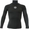Alder SPIRIT Long Sleeve Polypro Thermal Rash Vest - Black -CoastWaterSports Sales Shop SPIRIT MENS SS THERMAL