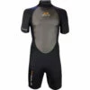 Sola Fusion 3/2mm Shorty Wetsuit - Black -CoastWaterSports Sales Shop Sola Mens Shorty Black A172120BLACK20FRONT