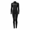 Sola Womens Star 5/3mm Back Zip Wetsuit - Black -CoastWaterSports Sales Shop Sola Womens Star Backzip Wetsuit A1503 STAR BZ 54 FRONT