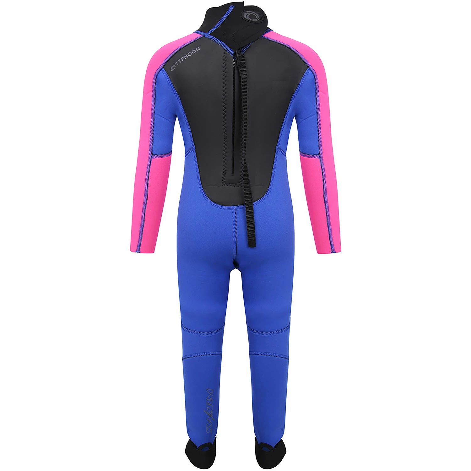 Typhoon Swarm3 Infants 3/2mm Fullsuit Wetsuit - Purple/Hot Pink 4 Typhoon Swarm3 Infants 3/2mm Fullsuit Wetsuit - Purple/Hot Pink - Image 2