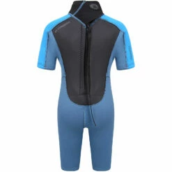 Typhoon Swarm3 Infants 3/2mm Shorty Wetsuit - Blue Steel/Blue -CoastWaterSports Sales Shop Typhoon Infants Swarm3 Shorty Wetsuit 250995 SWARM3 Blue 3