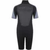 Typhoon Swarm3 Boys 3/2mm Shorty Wetsuit - Black/Graphite -CoastWaterSports Sales Shop Typhoon Junior Swarm3 Shorty Wetsuit 250991 BLACK GRAPHITE 1