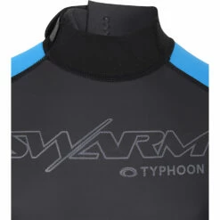 CoastWaterSports Sales Shop -CoastWaterSports Sales Shop Typhoon Junior Swarm3 Shorty Wetsuit 250992 BLACK BRILLIANT BLUE 2