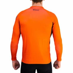 Vaikobi Spandex Long Sleeve UV50+ Rashvest - Orange 8 Vaikobi Spandex Long Sleeve UV50+ Rashvest - Orange -CoastWaterSports Sales Shop Vaikobi Rashguard oRANGE 3