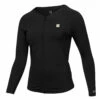 Mystic Womens Moonlight Long-Sleeve Rashvest - Black -CoastWaterSports Sales Shop Y2022 mystic womens moonlight long sleeve rashvest black 1