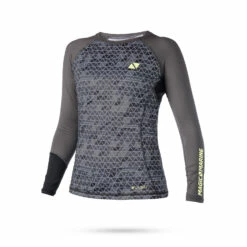 Magic Marine Womens Energy Long Sleeve Rashvest - Grey