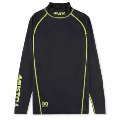 Musto Sunblock Long Sleeve Rash Guard - Black
