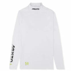 Musto Sunblock Long Sleeve Rash Guard - White