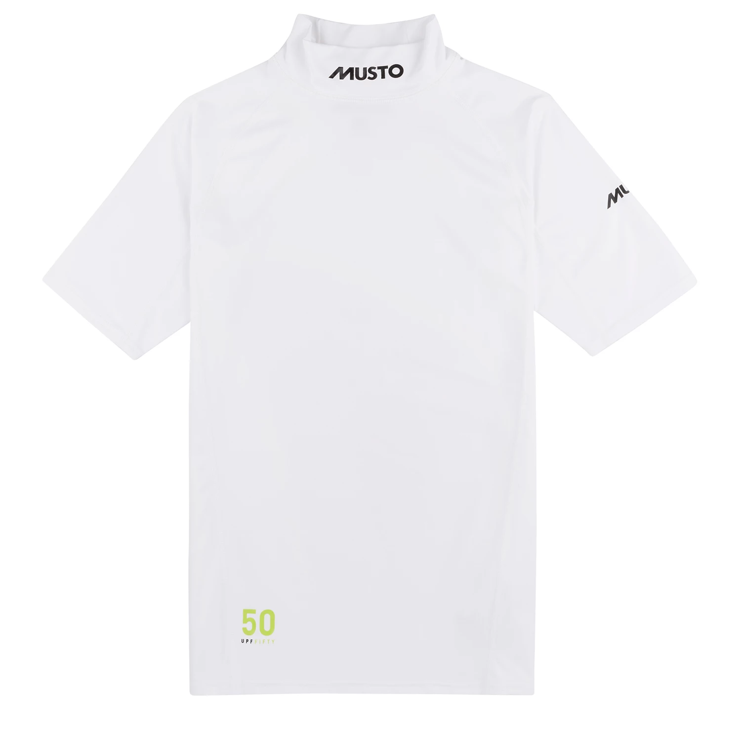 Musto Sunblock Short Sleeve Rash Guard - White 3 Musto Sunblock Short Sleeve Rash Guard - White