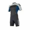 Mystic Brand 3/2mm Back-Zip Flatlock Shorty Wetsuit - Navy -CoastWaterSports Sales Shop mystic brand 3 2 shorty back zip navy 2019 35000 180055