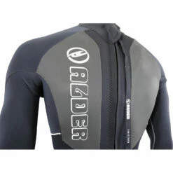 Alder Stealth 3/2mm Blindstitched Backzip Wetsuit - Black -CoastWaterSports Sales Shop stealth mens full blk sliver detail 229