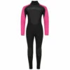 Typhoon Swarm3 Girls 3/2mm Fullsuit Wetsuit - Black/Pink