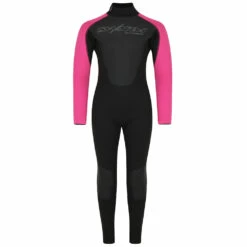 Typhoon Swarm3 Girls 3/2mm Fullsuit Wetsuit - Black/Pink